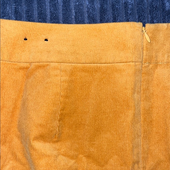 Banana Republic Corduroy Mini Skirt - Mustard - Picture 4 of 6
